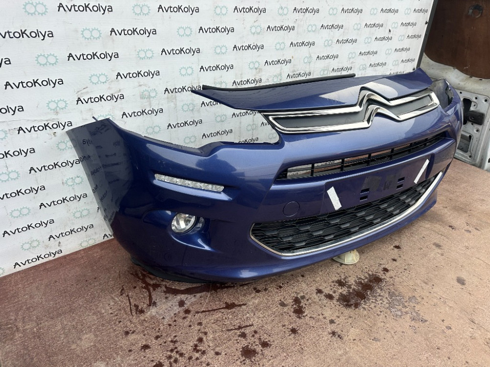 Бампер передний в сборе Citroen C3 2012-2015 (рестайлинг) Ковель - изображение 3
