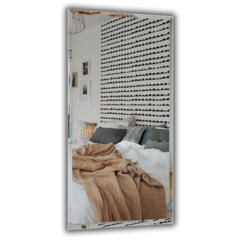 Дзеркало прямокутне з фацетом 30 мм, 1600 х 800 мм Київ - зображення 1