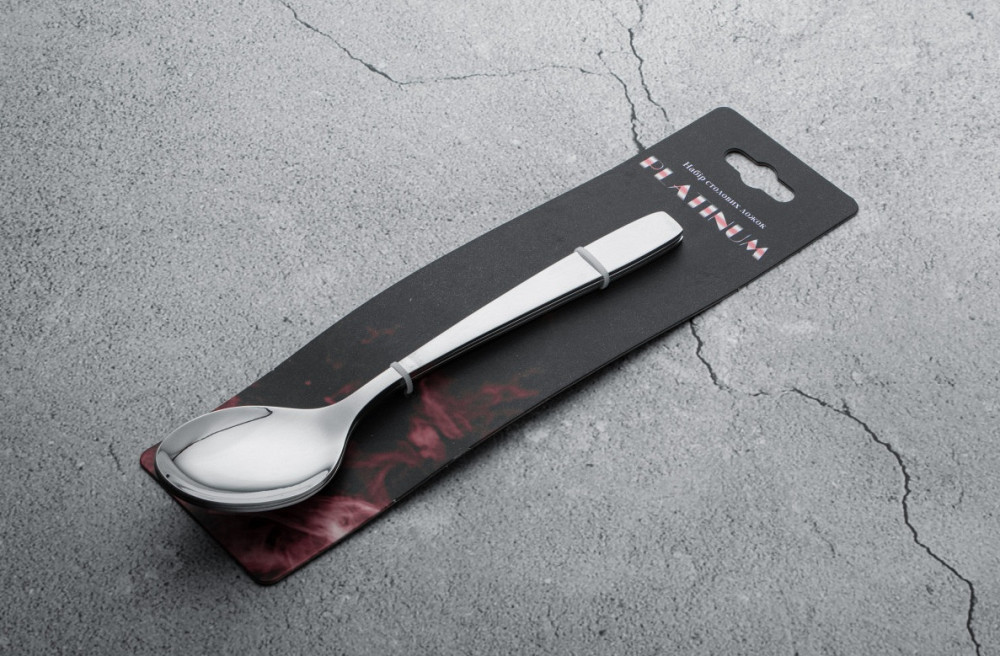 Набір столових ложок Gusto Platinum GT-S051-3 3 шт Киев - изображение 1