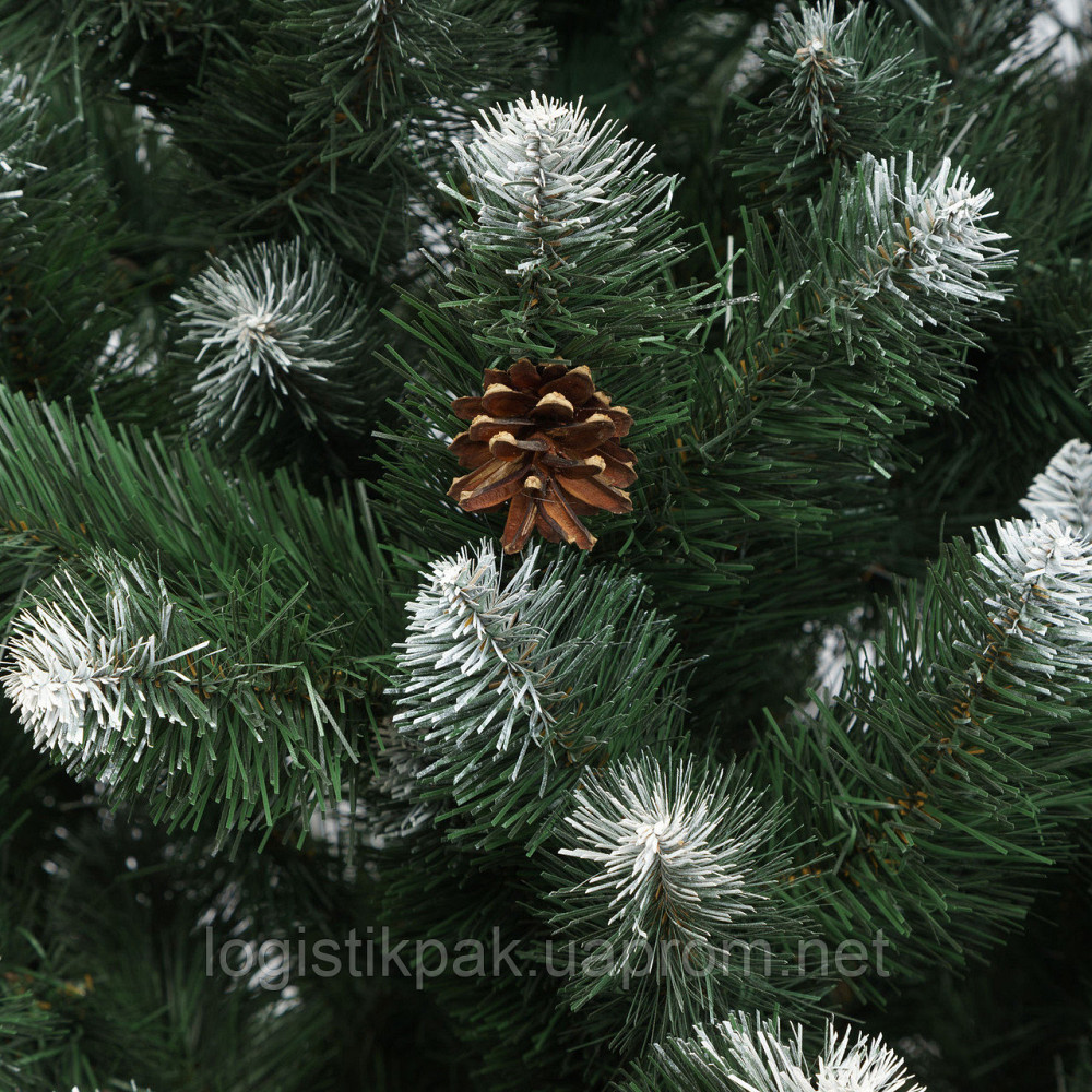 Искусственные новогодние елки 2.5 метра "Лесная сказка" с инеем | Елка с белым кончиком Харьков - изображение 2