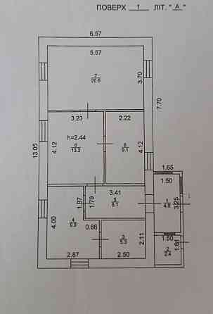 продажа 3-к дом Бородянский, Лубянка, 30000 $ 