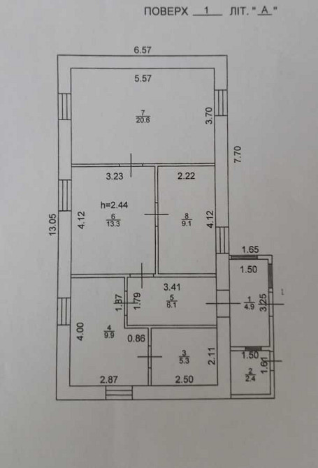 продажа 3-к дом Бородянский, Лубянка, 30000 $  - зображення 5