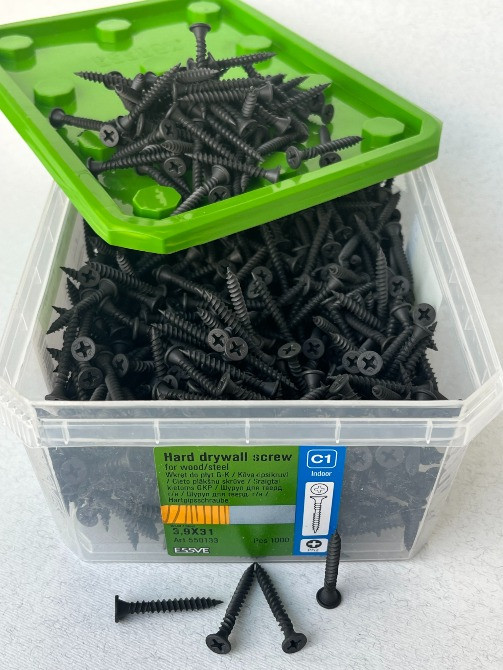 Свморіз комбі ESSVE 3.9*31 мм для гіпсокартону 1000шт/ Арт.550133 Вінниця - зображення 1