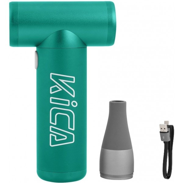 Портативна повітродувка KICA Jetfan для очищення клавіатури, комп'ютеру або авто Type-C Green Харьков - изображение 8