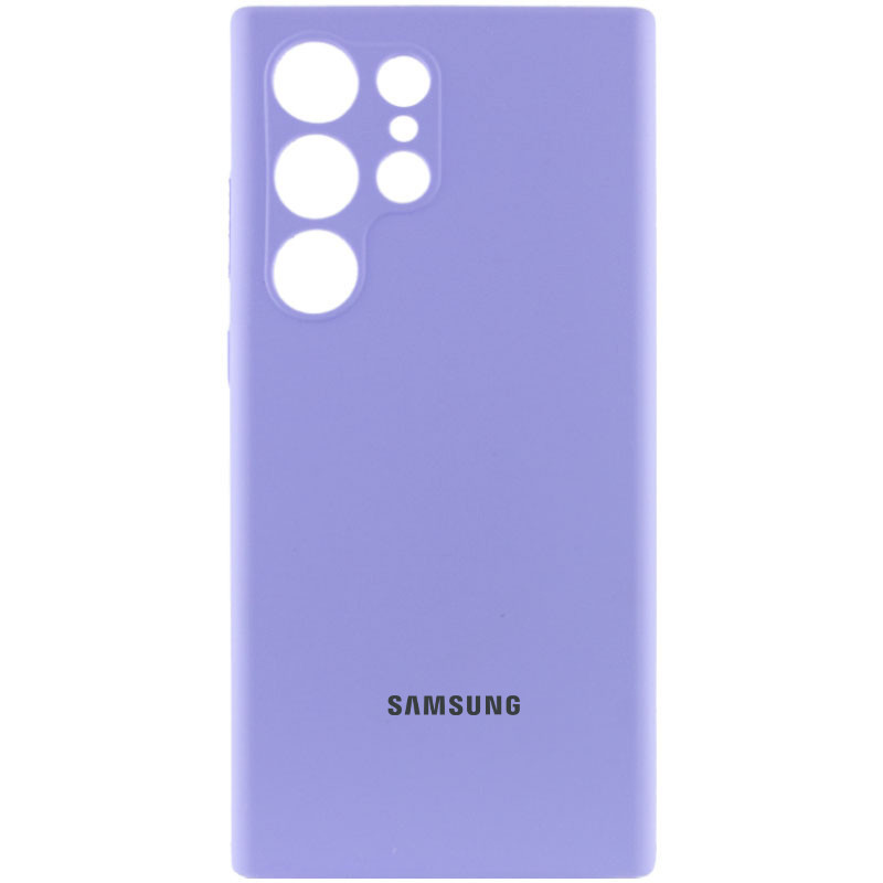 Чехол Silicone Cover Lakshmi Full Camera (AAA) with Logo для Samsung Galaxy S23 Ultra Херсон - зображення 1