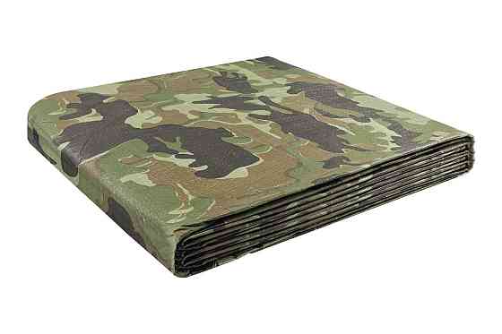 Тент универсальный MASTERTOOL TARPAULIN 4 × 8 м 90 г/м² Camouflage 79-8408 Харьков