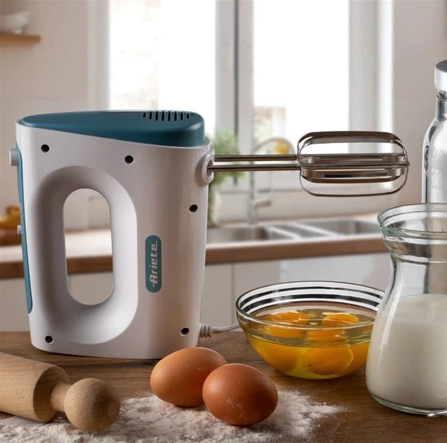 Миксер ручной Ariete ART-1545 WHBL 450 Вт белый Київ - зображення 5