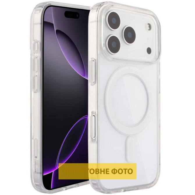 Чехол TPU Clear Case with MagSafe для Apple iPhone 17 Pro Max (6.9") Херсон - изображение 8
