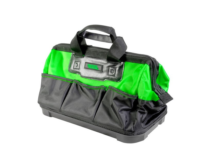 Сумка для инструментов MASTERTOOL 460х250х300 мм 8 карманов пластиковое дно 1680 DEN 79-1918 Харьков - изображение 1