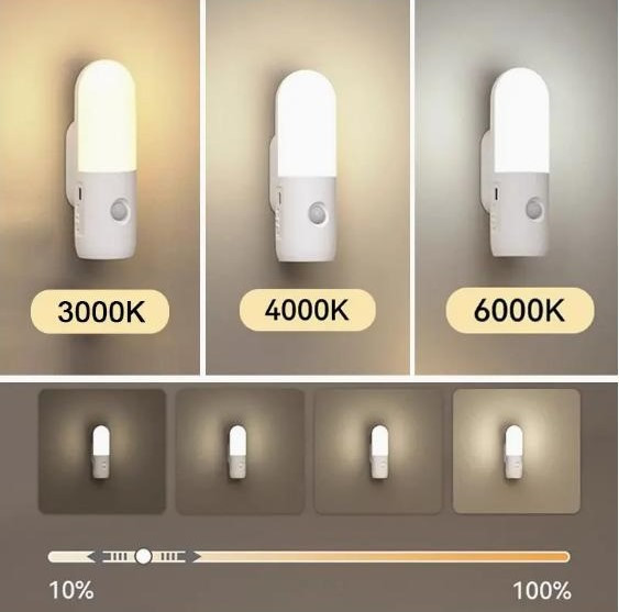 Світлодіодний нічник із датчиком руху, акумуляторний Київ - зображення 5