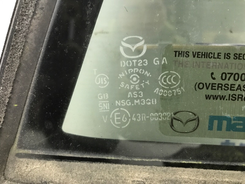 Стекло двери задней правой (форточка) Mazda CX 5 2011-2017 KA0H-72-661 (Арт. 50246) Київ - зображення 3