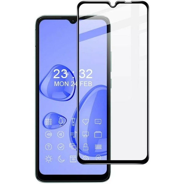 Захисне скло для Xiaomi Redmi A3/10C/12C/10 Power/Poco C40/C40 Plus/C55 Black Харків - зображення 1