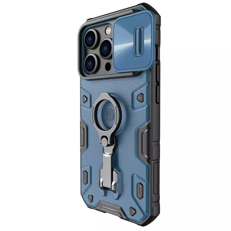 TPU+PC чехол Nillkin CamShield Armor Pro no logo (шторка на камеру) для Apple iPhone 14 Pro (6.1") Херсон - зображення 2