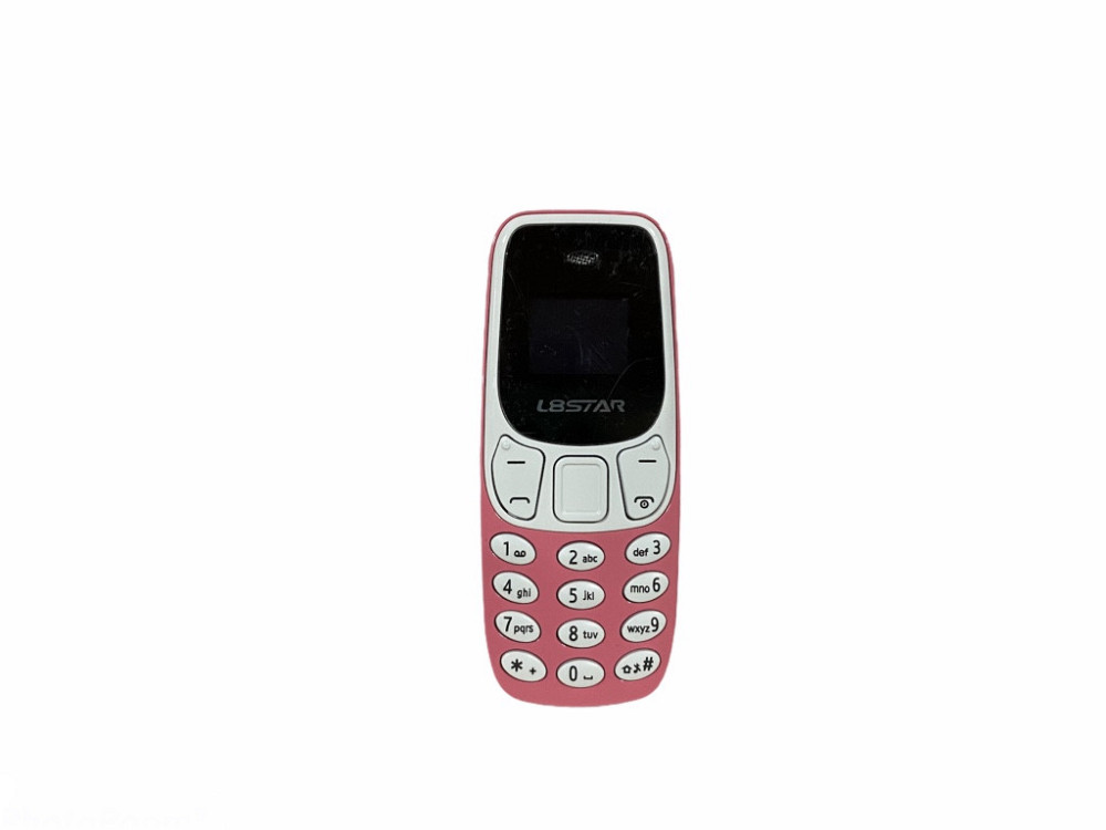 Мини мобильный маленький телефон L8 Star BM10 (2Sim) розовый Киев - изображение 9