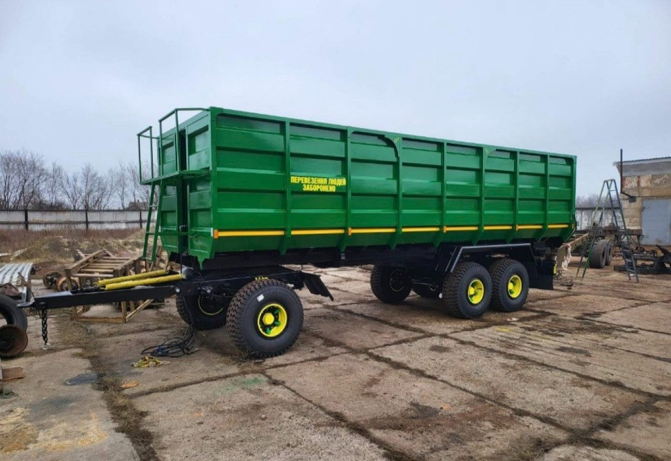Причіп трьохвісний 3ПТС-20 Самоскидний Тракторний Зерновоз (3ПТС12 НТС20 ) Запорожье - изображение 1