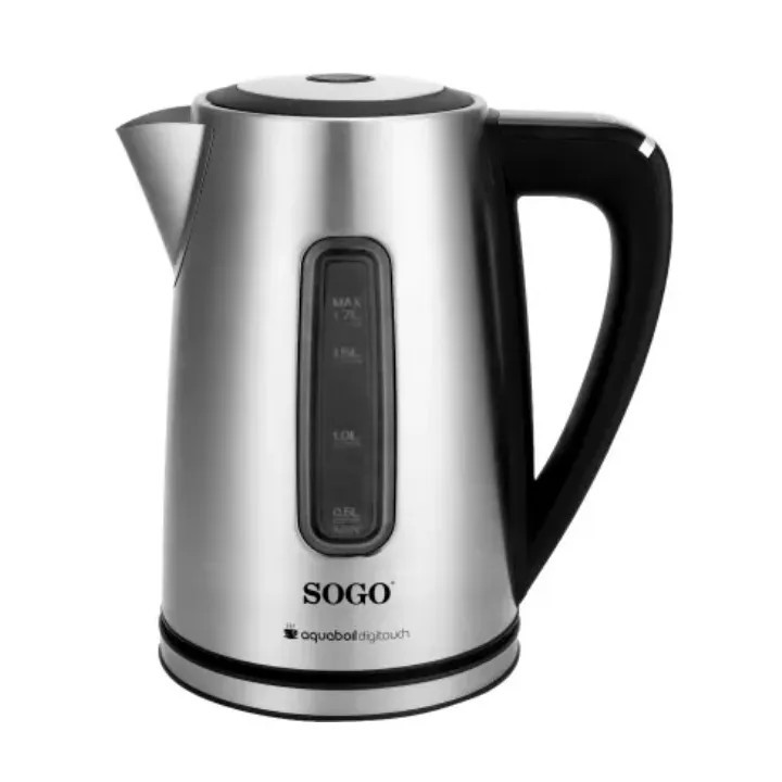 Электрочайник SOGO SS-7785 1.7 л серебристый Київ - зображення 1