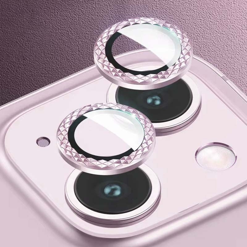 Защитное стекло Metal Shine на камеру (в упак.) для Apple iPhone 14 (6.1") / 14 Plus (6.7") Херсон - зображення 3