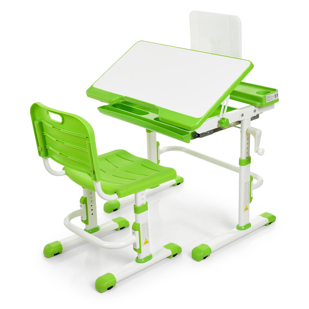 Парта + стул трансформеры Bambi M 3111(2)-5 Зеленый Кривой Рог - изображение 2