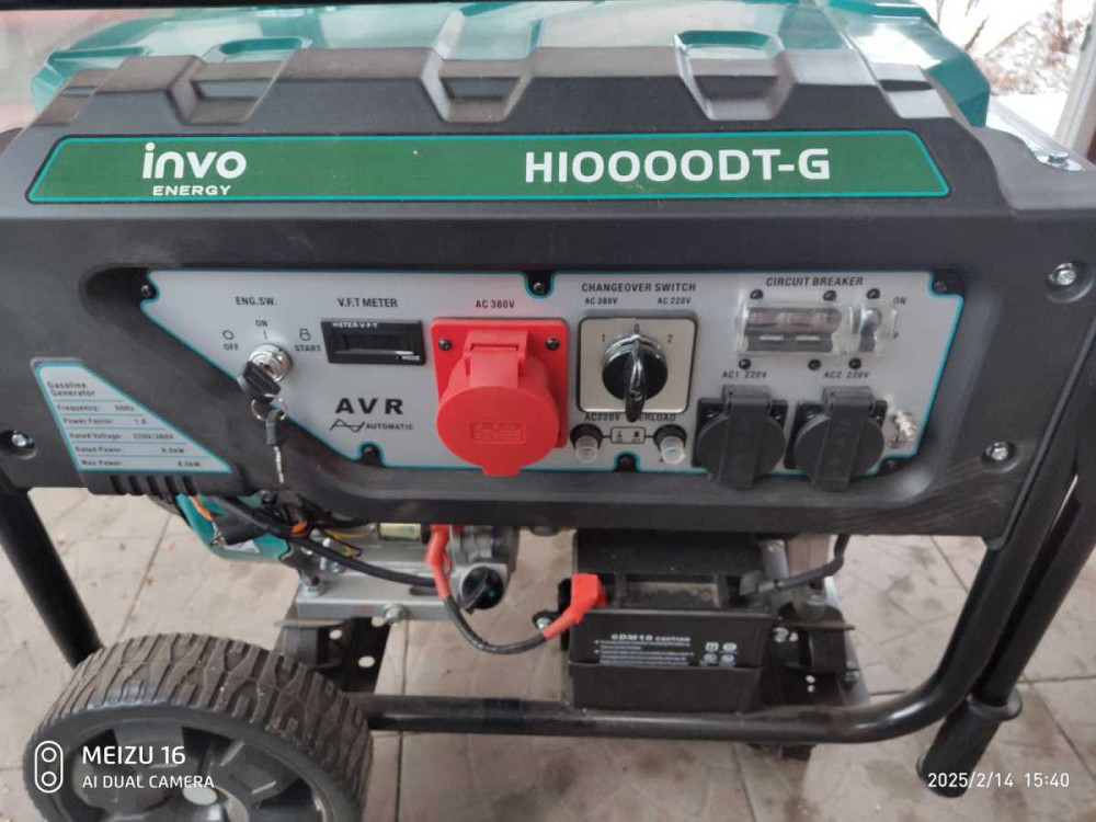 Продается  НОВЫЙ  ГЕНЕРАТОР,  бензино- газовый,  3 фазы,  8 КВТ. Київ - зображення 4