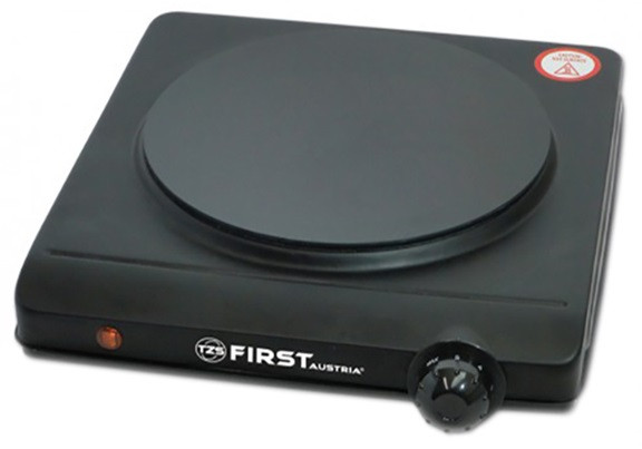 Электроплита First FA-5096-1 1250 Вт черная Київ - зображення 2
