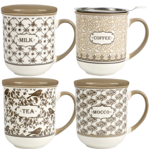 Кухоль заварювальний SNT Дамаск 20611 400 мл Киев - изображение 1