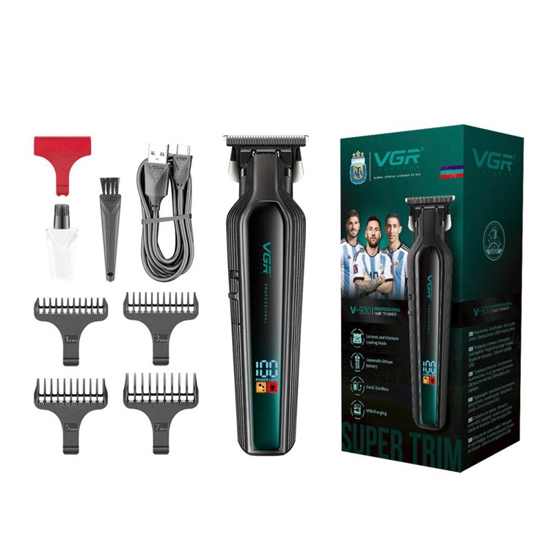 Триммер VGR V-930 GREEN 7 Вт зеленый Київ - зображення 1