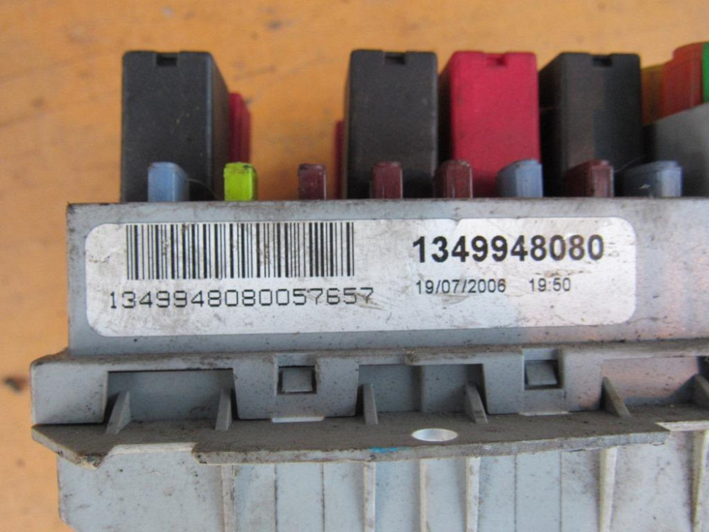 Блок предохранителей Fiat Ducato 2006-2014 (1349948080) Ковель - изображение 3