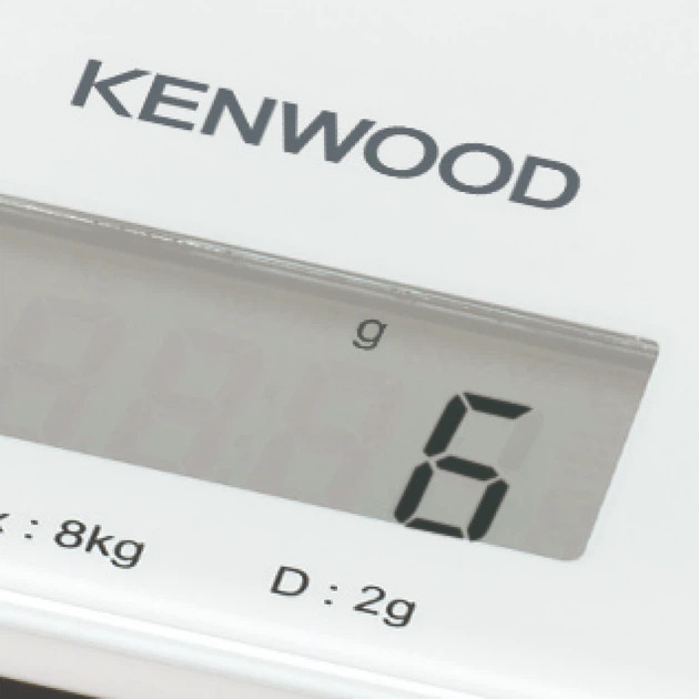 Весы кухонные Kenwood WEP60.000WH 8 кг белые Київ - зображення 2