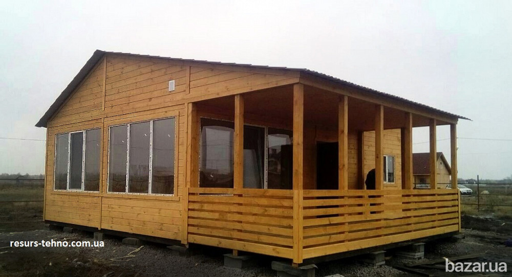 Доступные дачные домики из дерева. Київ - зображення 9