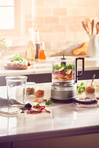 Кухонный комбайн KitchenAid 5KFС0516EСU 240 Вт серебристый Київ - зображення 9