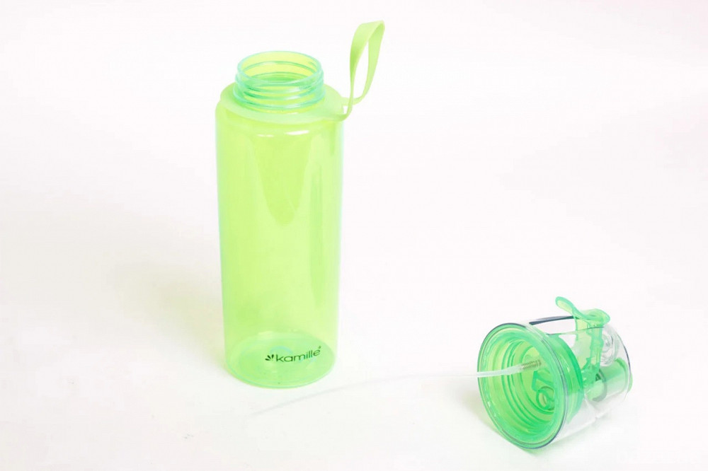 Бутылка спортивная для воды пластиковая 570 мл Kamille (KM 2301) Одеса - зображення 3