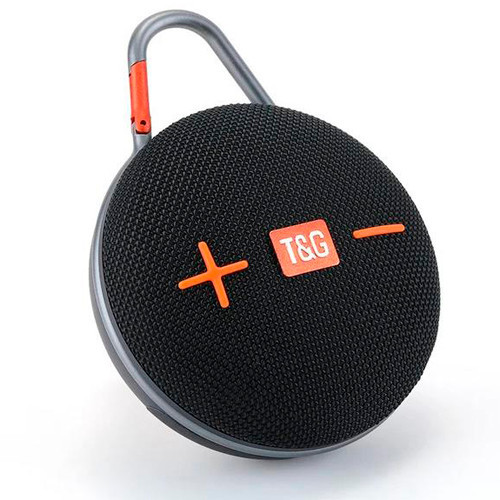 Колонка портативная Bluetooth T&G TG648 black черная Київ - зображення 1