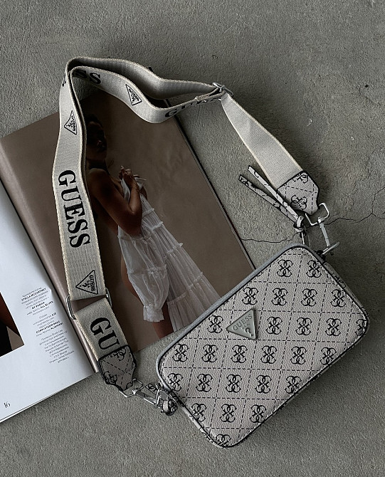 Модные сумки 2026 через плечо Guess сумка гесс женская AN158 Житомир - изображение 1