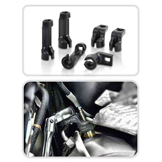 Набор головок для снятия датчиков температуры выхлопных газов 6ед. TOPTUL JGAI0604 Харків