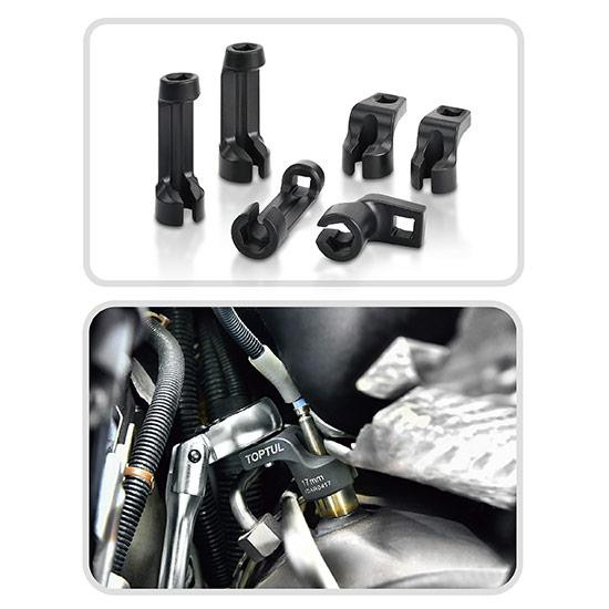 Набор головок для снятия датчиков температуры выхлопных газов 6ед. TOPTUL JGAI0604 Харків - зображення 3