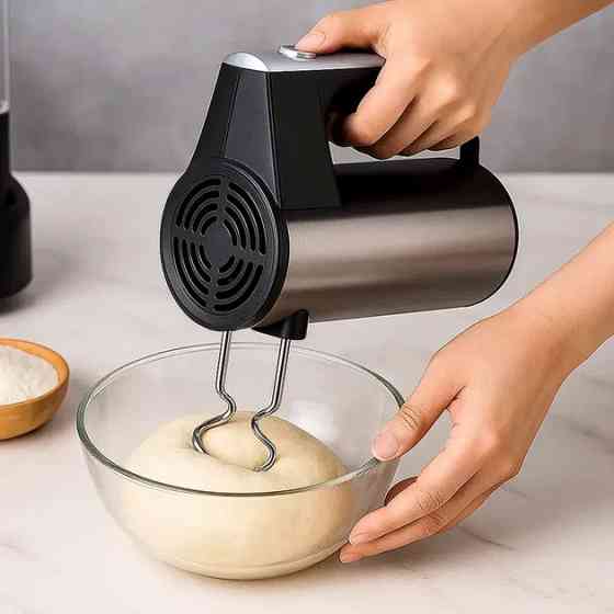Миксер ручной Domotec MS-6629 800 Вт серебристый Киев
