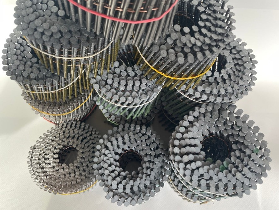 Гвозди барабанные ершёные 3,1×90 мм с покрытием M-Fusion (15°) 2400шт Днепр - изображение 7