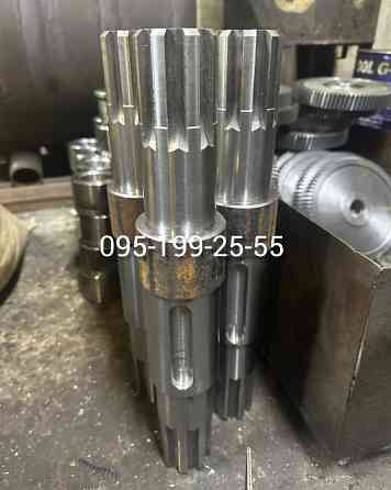 Вал редуктора ПРТ 10.02.662. Редуктор ПРТ 10.02.600 ПРТ-7, ПИМ-40 Днепр