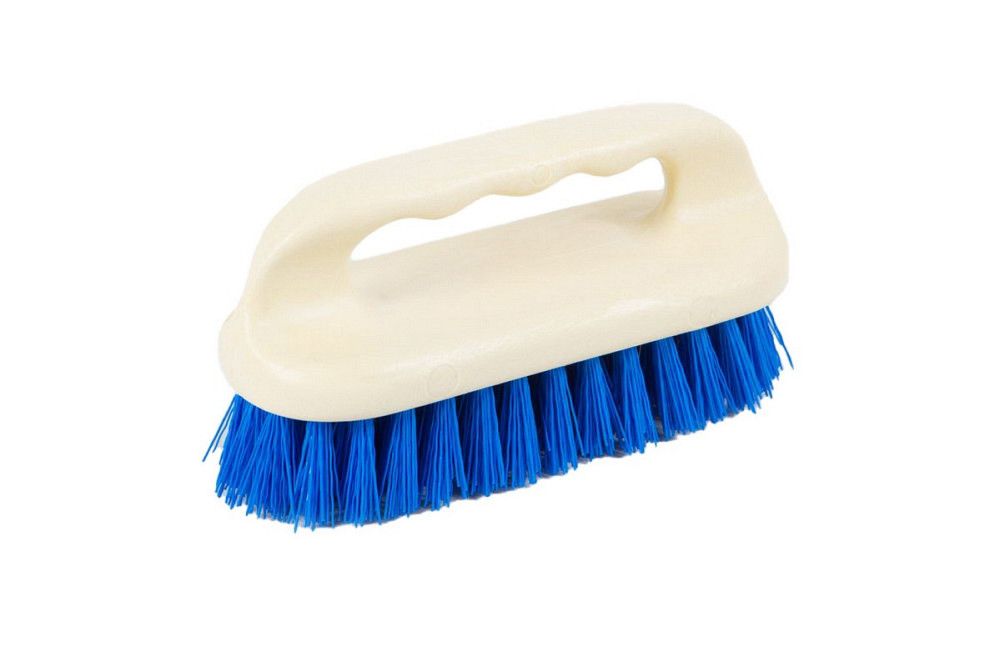 Щетка хозяйственная ручная MASTERTOOL "Утюг" пластиковая колодка 150х60х78/28 мм жесткая 14-6520 Харьков - изображение 1