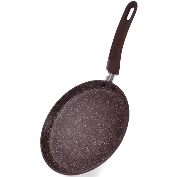 Сковорода для млинців Fissman Smoky Stone FS-14371 24 см коричнева Київ - зображення 1