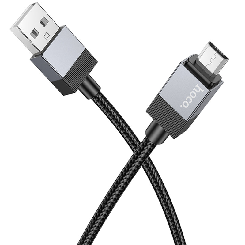Дата кабель Hoco X110 Honorific USB to MicroUSB 2.4A (1m) Херсон - зображення 5