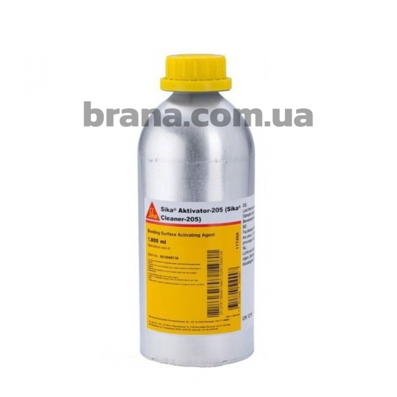SikaActivator - 205 активатор перед герметизацією/склеюванням для щільних основ, 250мл. Вишневе - зображення 1