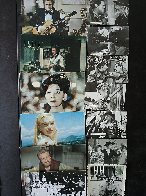 коллекционные открытки с фото советских и зарубежных киноартистов Днепр - изображение 10