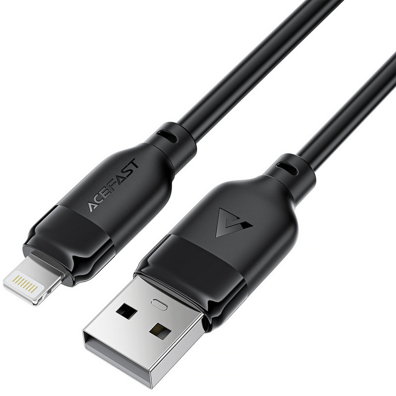 Дата кабель Acefast C16-02 USB to Lightning 2.4A (1.2m) Херсон - зображення 3