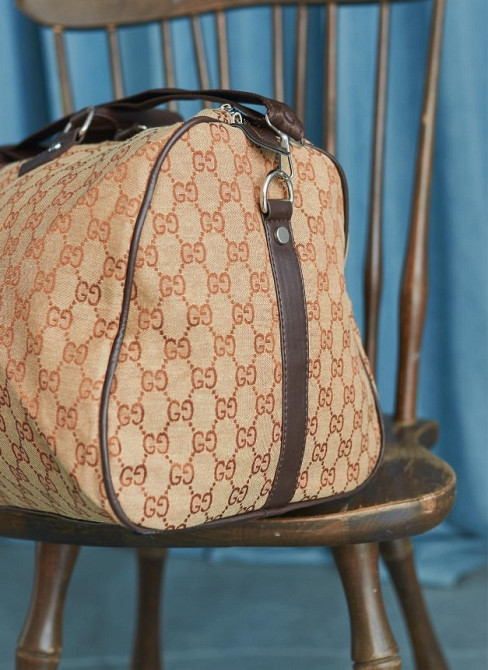 сумка дорожная большая Gucci бежева РМ16 Одеса - зображення 2