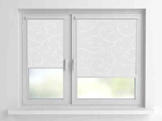 Рулонна штора Rolets Акант 2-2018-1400 140x170 см закритого типу Біла Київ