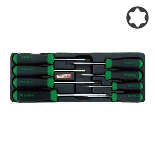 Набор отверток TORX T9-T40  8ед. (в ложементе, тип А) TOPTUL GAAT0813 Харків