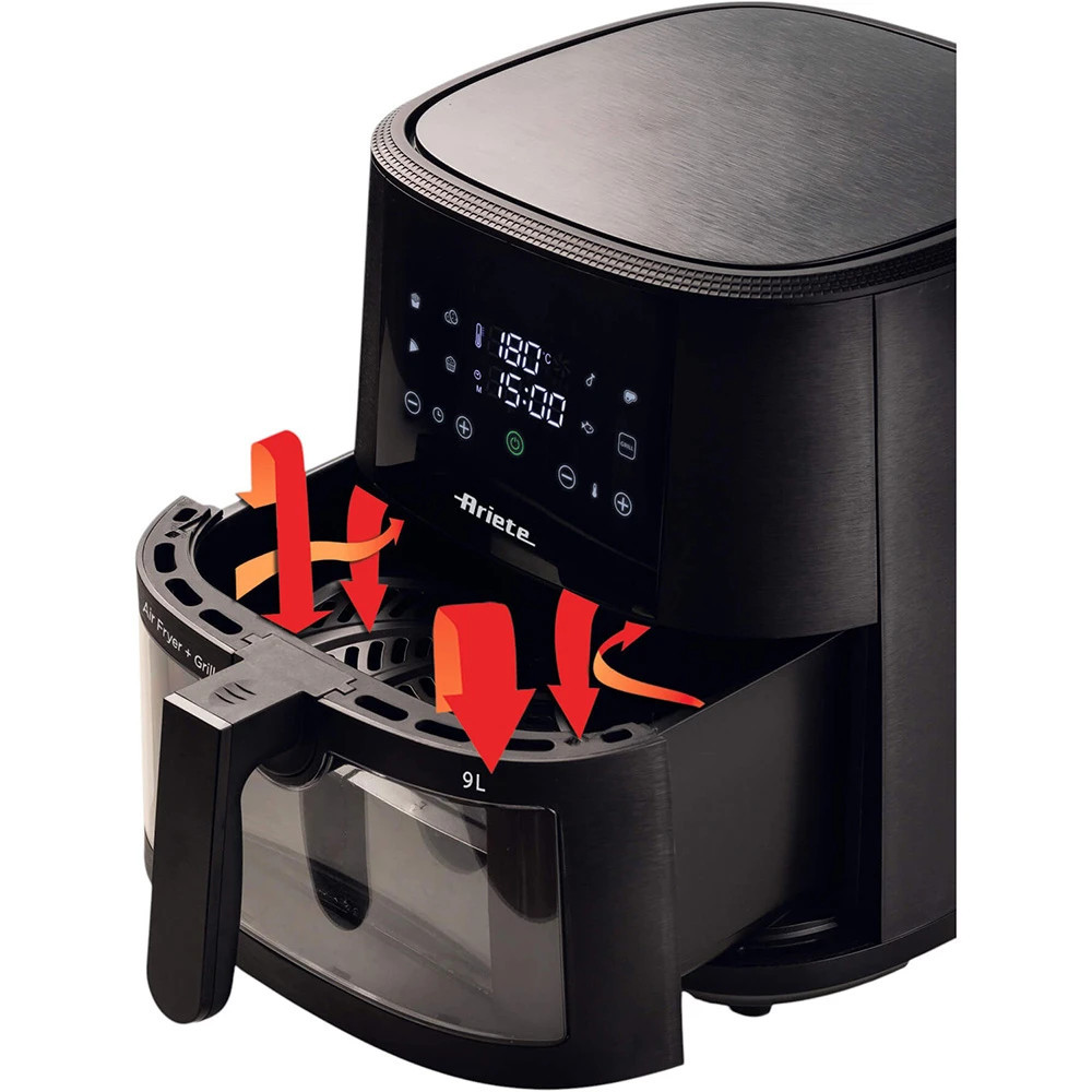 Мультипечь ARIETE 4630 BL 1500 Вт черная Київ - зображення 3