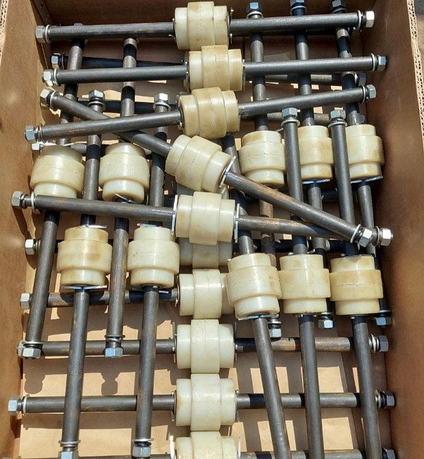 Поддерживающие ролики для цепного транспортеров без подшипников Киев - изображение 3