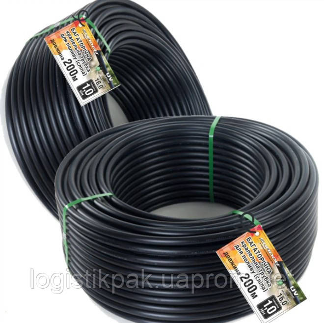 Капельная трубка 1.4 мм. слепая 200 м/бухта (многолетняя) Харків - зображення 1